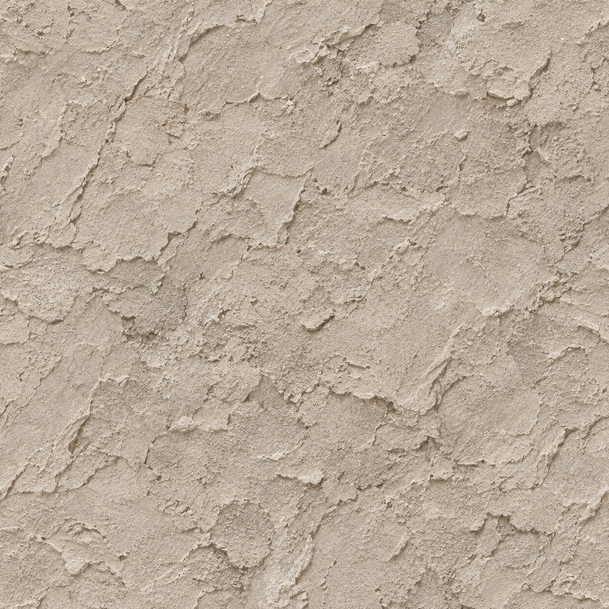 A pale grey-beige stone-effect surface with layered, chiselled relief.